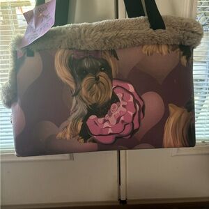 Yorkie pet tote